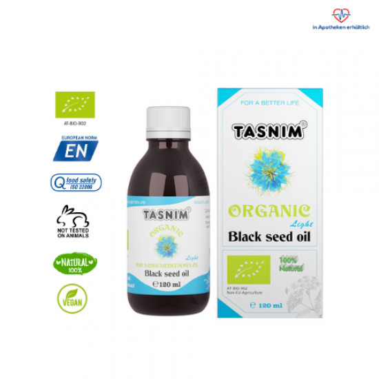 Organic black cumin oil Egyptian variety – 120ml