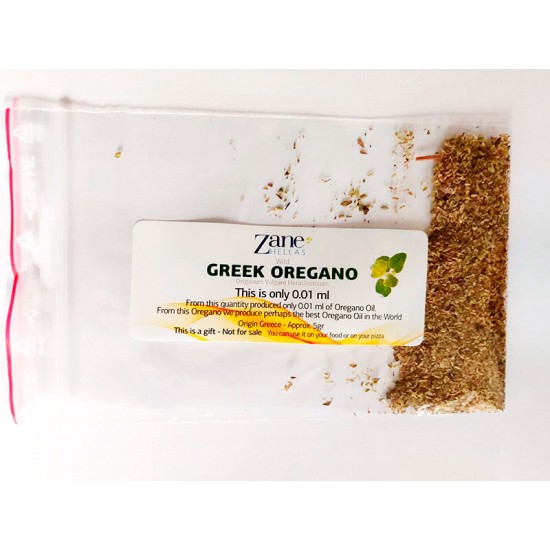 DRIED OREGANO 5gr Greek Wild & Organic